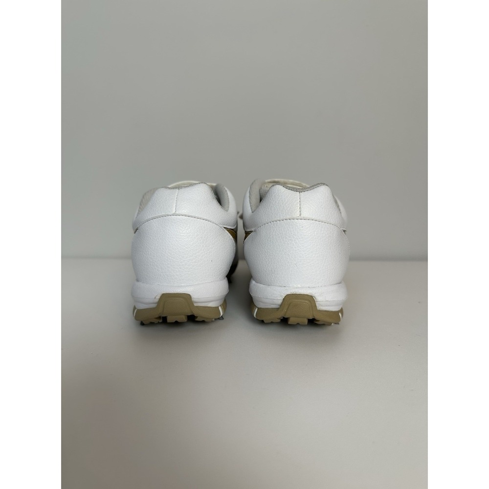 Nike 314904-171 SP Women's White/Gold Soft Spikes‎ Golf Sneakers Shoes Size 8.5 - Picture 3 of 10